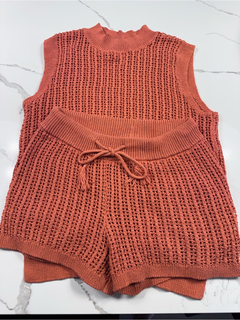 adidas Rust Knit Bike Shorts Set